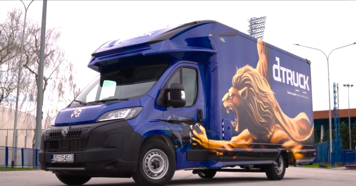 VIDEO Dinamo predstavio dtruck. Obilazit će cijelu Hrvatsku
