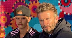 David Beckham oduševljen, sin Romeo iskopirao njegovu poznatu frizuru iz mladih dana