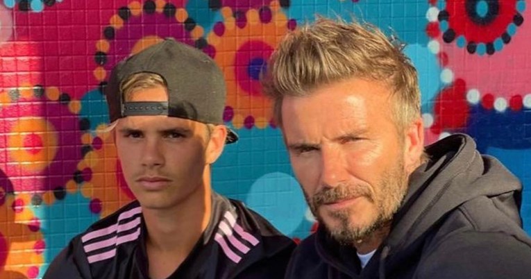 David Beckham oduševljen, sin Romeo iskopirao njegovu poznatu frizuru iz mladih dana