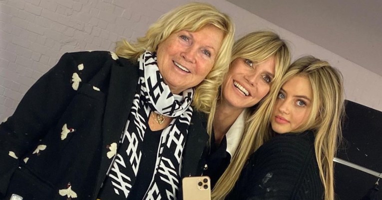 Heidi Klum pozirala s mamom i kćeri. Nevjerojatno si nalikuju