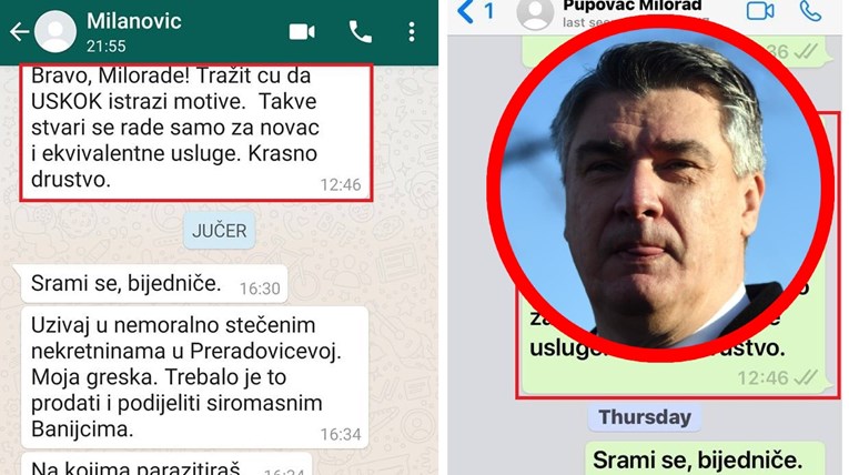 Milanović objavio dopisivanje s Pupovcem, pokazao dio koji se ranije nije vidio