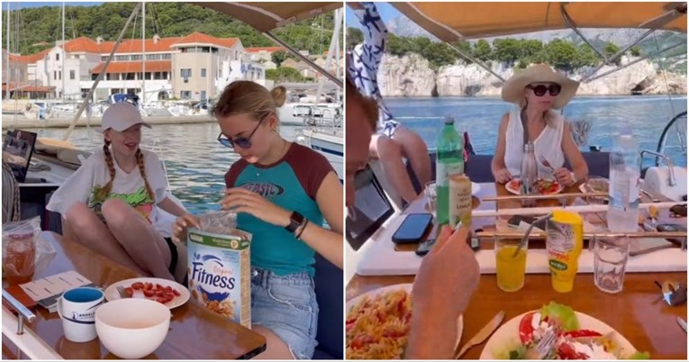 VIDEO Britanka koja ljetuje u Hrvatskoj pokazala kako izgleda život na brodu