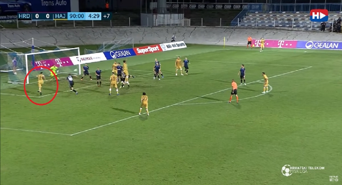 Pogledajte gol kojim je Simić u 95. minuti donio pobjedu Hajduku