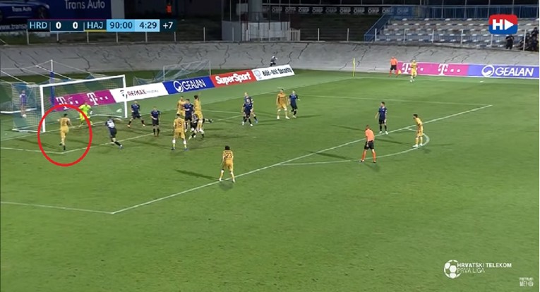 Pogledajte gol kojim je Simić u 95. minuti donio pobjedu Hajduku