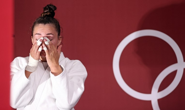 Barbara Matić rasplakala se nakon poraza 