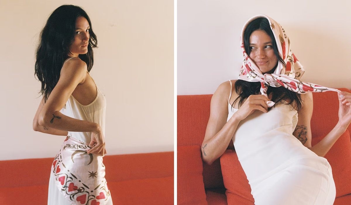 Brend Belle Hadid lansirao limitirani šal za Valentinovo