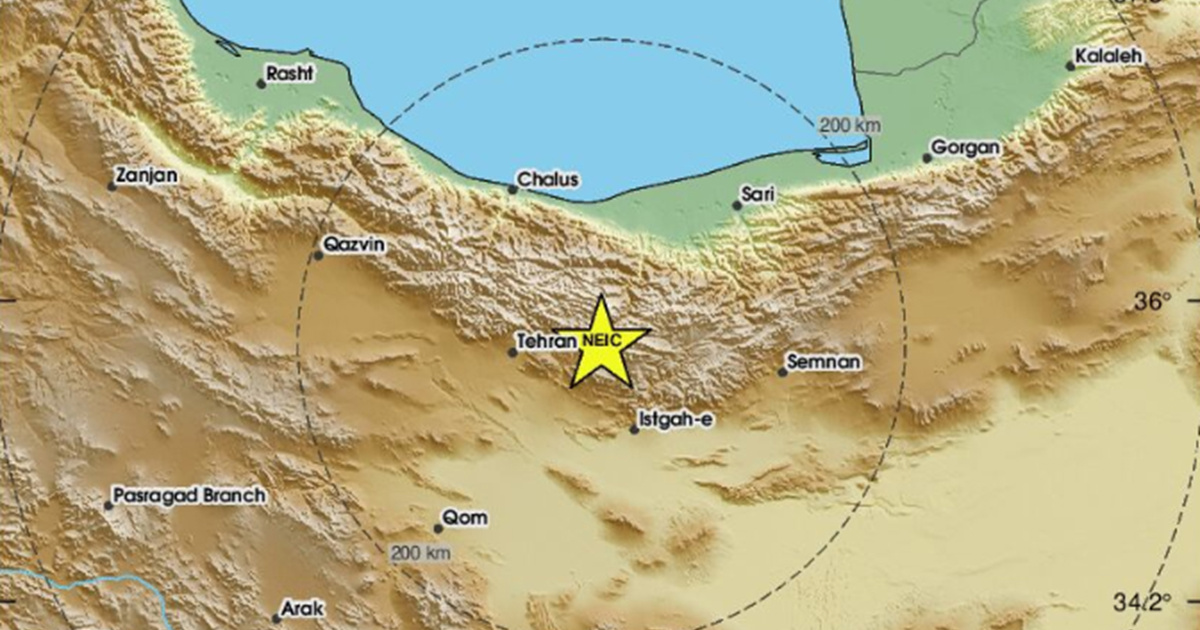 Iran pogodio potres magnitude 4.6