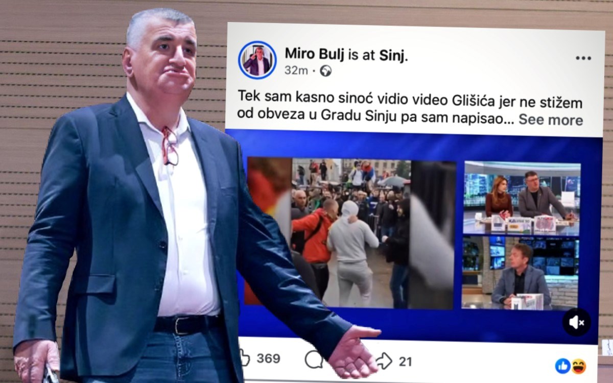 Bulj: Pogledao sam video. Glišiću, čekam te