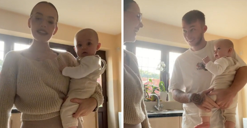 Video od milijun pregleda: Mama tvrdi da tate ne mogu držati bebu u ovom položaju