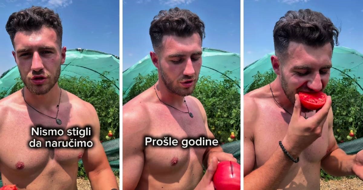 Nitko ne reklamira rajčice kao zgodni farmer iz BiH, ekipa je poludjela za njim