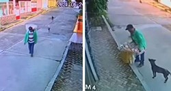Kamera snimila uličnog prodavača kako dijeli ono malo što ima sa psima lutalicama