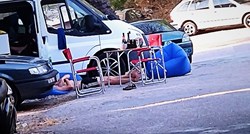 Pogledajte kako Nijemci kampiraju u centru Dubrovnika