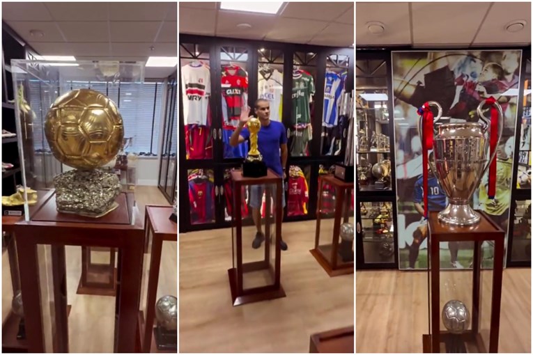 Rivaldo ima sobu samo za trofeje. Pogledajte kako izgleda