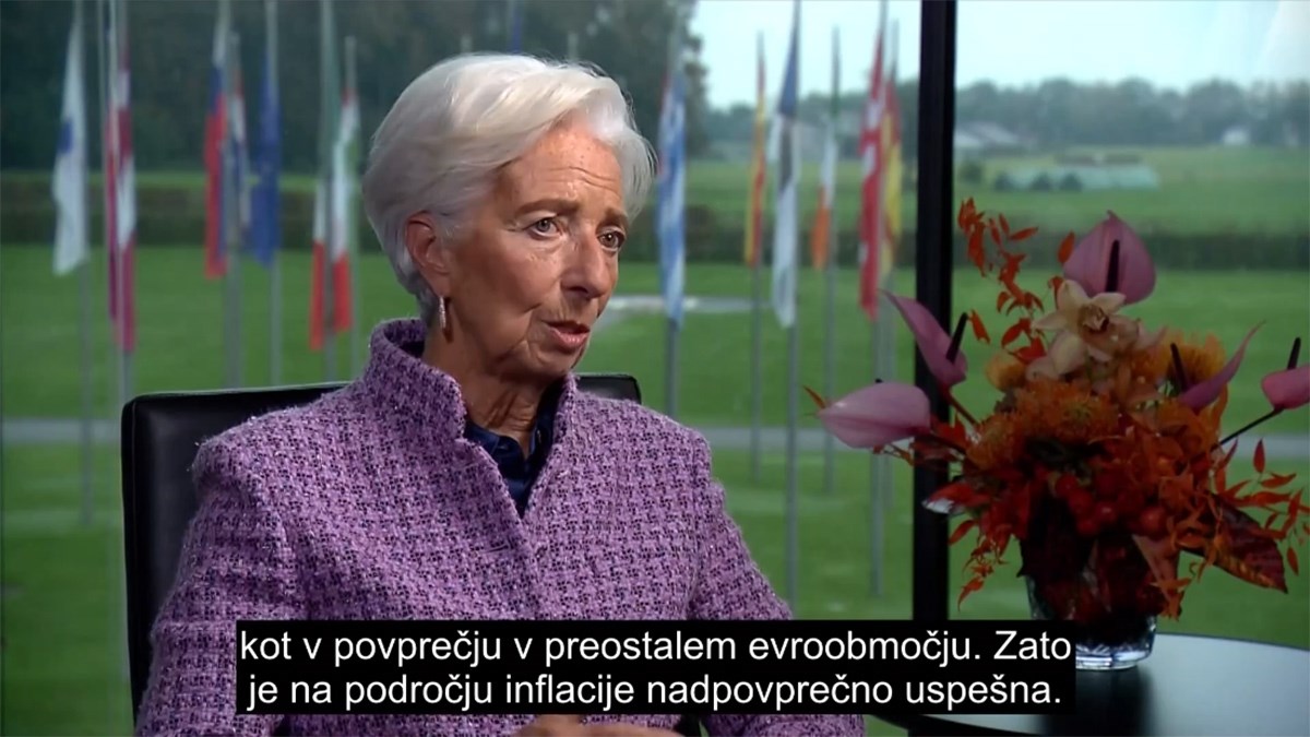 Lagarde: Slovenija svima može biti uzor