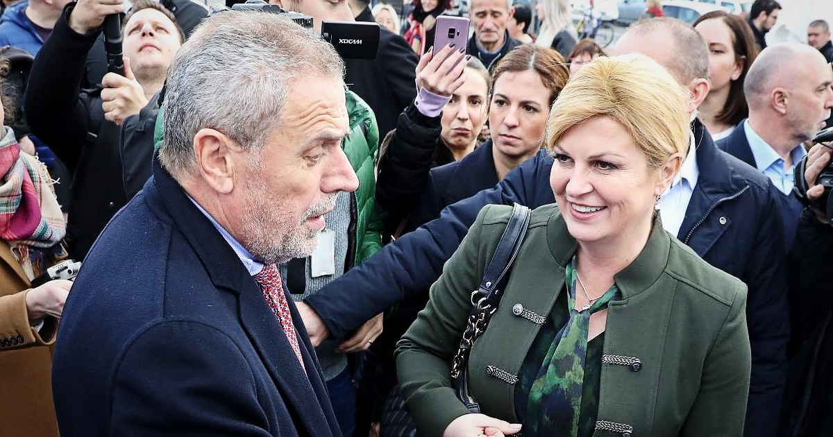 Kolinda izrazila sućut Bandićevoj obitelji