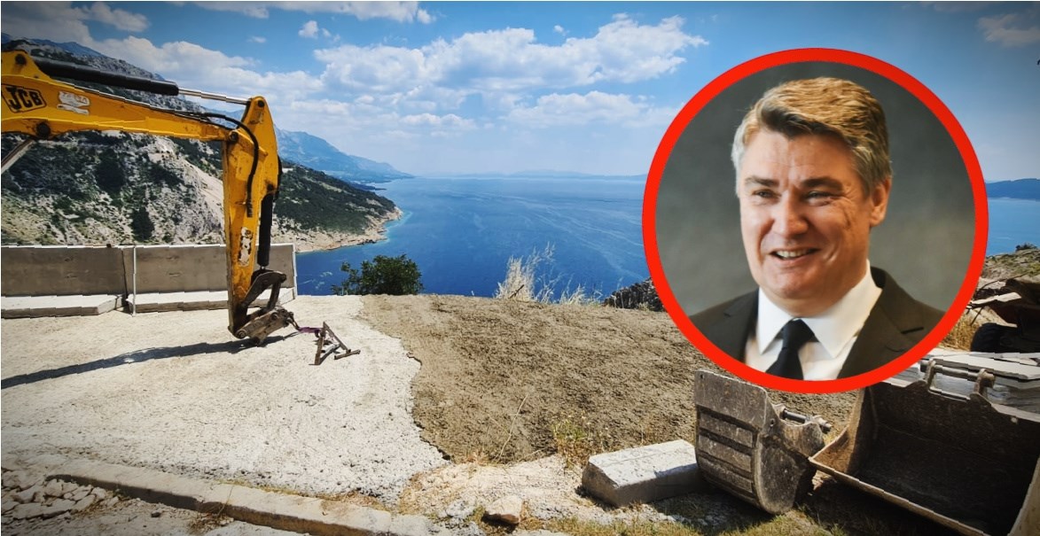 Milanovićev financijer i suradnik bespravno gradi cestu na državnoj zemlji