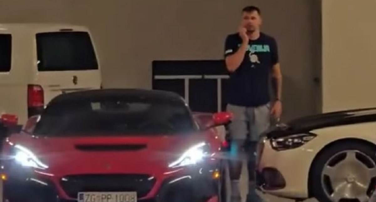 VIDEO Dončiću u garaži blokirali Neveru od 2 mil. €. Pogledajte mu reakciju