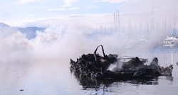 FOTO I VIDEO Ovako izgleda marina u Kaštelima nakon ogromnog požara