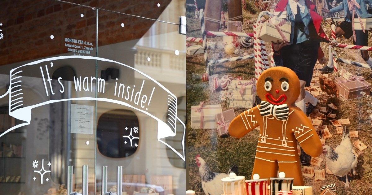 Ako se želite oraspoložiti, pogledajte ove prekrasno ukrašene izloge u Zagrebu