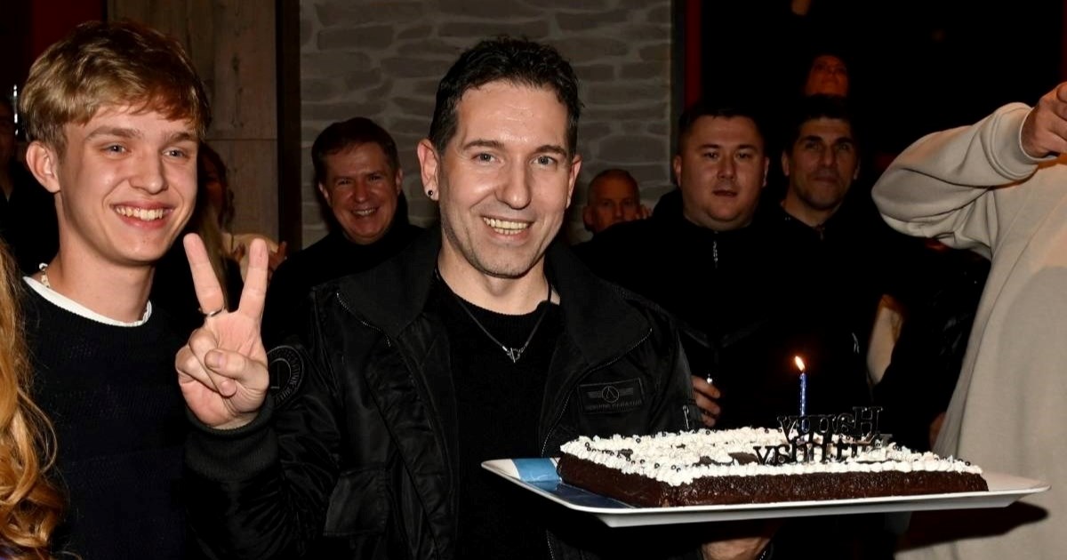 Sjećate se Tihe Orlića? U Frankfurtu proslavio 48. rođendan