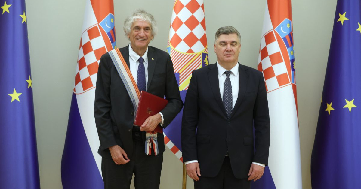 Milanović odlikovao nobelovca Martinisa