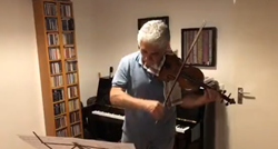 Koncertni majstor Krstić svirao iz svog stana u Münchenu, od izvedbe ćete se naježiti