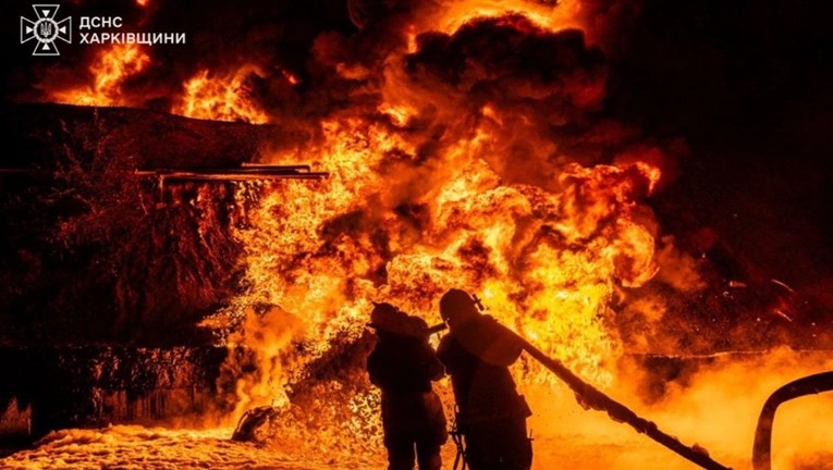 VIDEO I FOTO Ogroman ruski napad dronovima na Kijev, Harkiv i Odesu