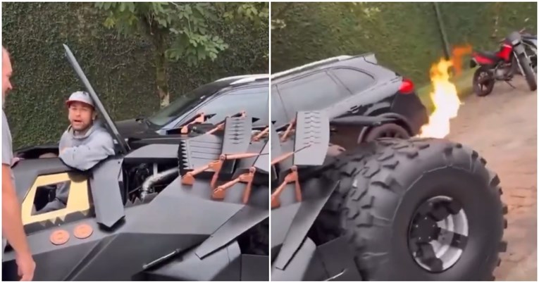 Neymar kupio Batmobile za 1.3 milijuna eura. Ne smije ga voziti po cesti