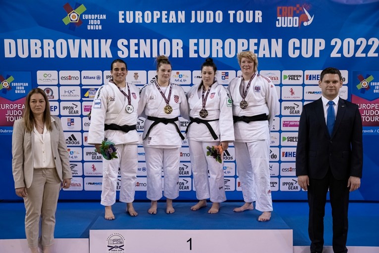 Na europskom kupu u Dubrovniku hrvatski judaši osvojili osam medalja