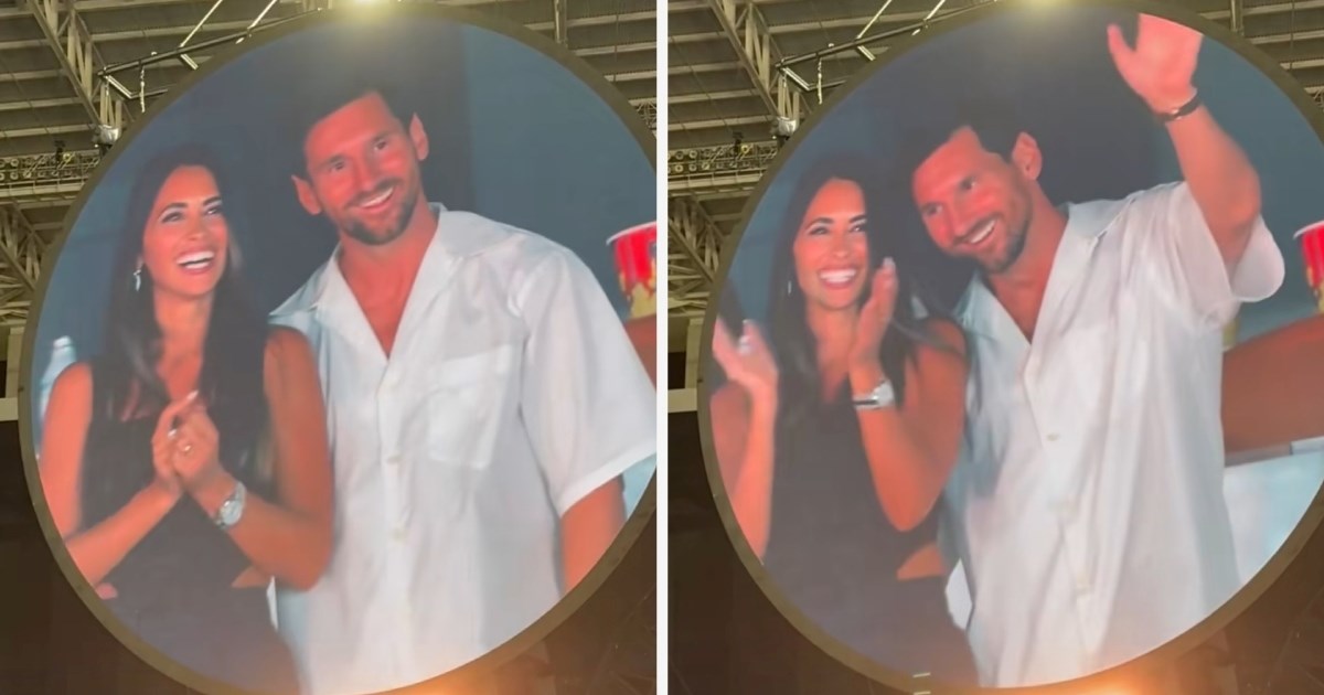 Na viralnoj Coldplayovoj kameri uhvaćeni Messi i supruga, pogledajte reakciju