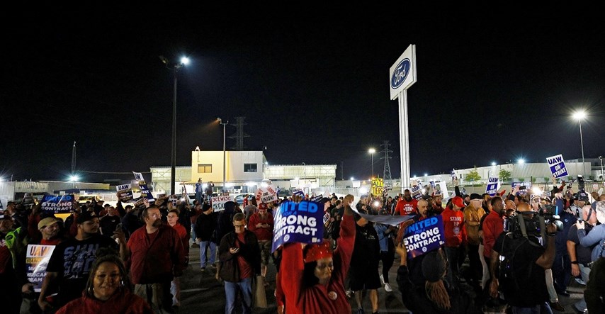 Stotine radnika Forda u Michiganu započele povijesni štrajk