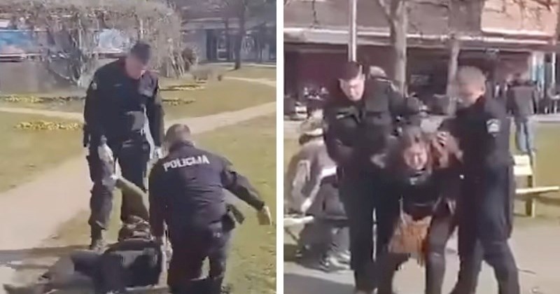 Policajci u Gorici srušili stariju ženu. Policija: Pokrećemo disciplinski postupak
