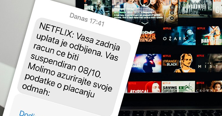Lažne Netflixove SMS poruke kruže Hrvatskom, ne otvarajte poveznicu