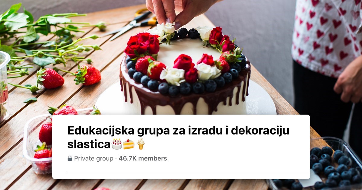 Razgovarali smo s osnivačicom najveće Fejs grupe za slastičare amatere u regiji