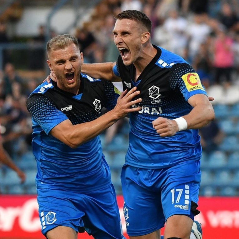 Ludnica u svlačionici Varaždina. Pogledajte scene nakon povijesne pobjede