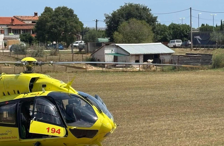 Eksplozija u kući u Puli, žena helikopterom prevezena u bolnicu
