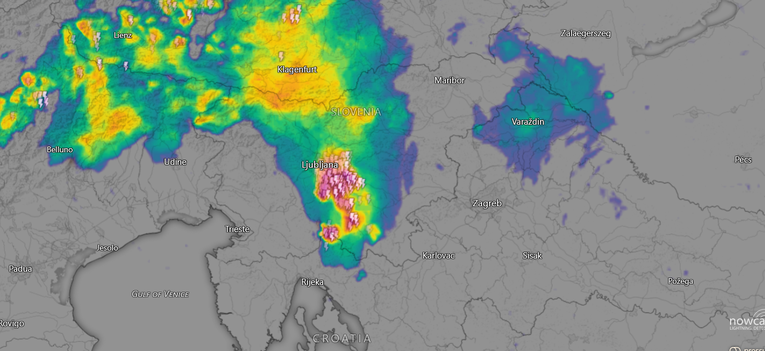 Snažno nevrijeme s tučom pogodilo Austriju i Sloveniju