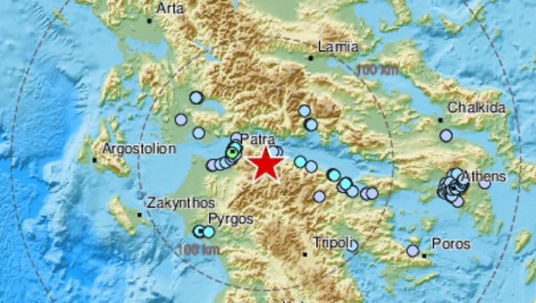 Potres magnitude 4.8 u Grčkoj