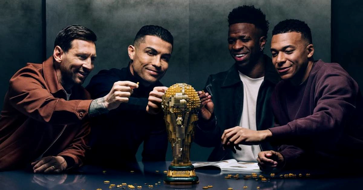 Lego lansirao setove posvećene Ronaldu, Messiju i Mbappéu. Na njima radio Splićanin
