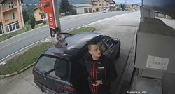 VIDEO Djevojka u BiH natočila gorivo pa pobjegla ne plativši račun
