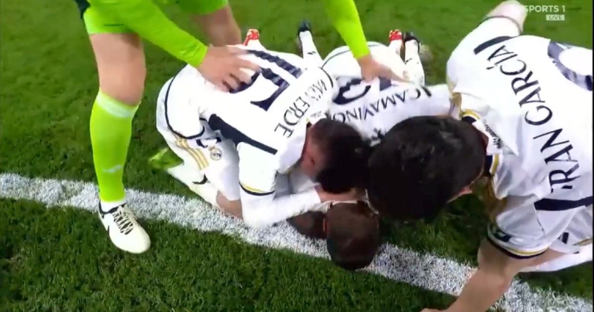 Pogledajte kako se Realov junak slomio nakon što je šokirao Bayern s dva gola