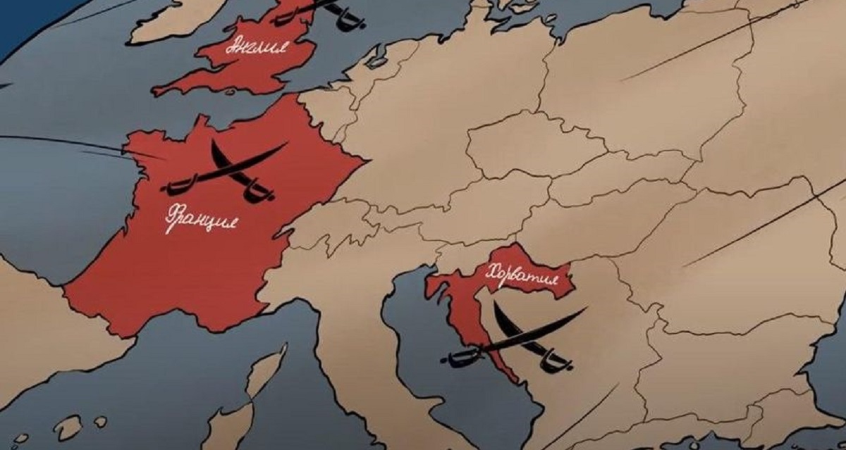 Rusi predstavili Lovrena kartom Velike Srbije