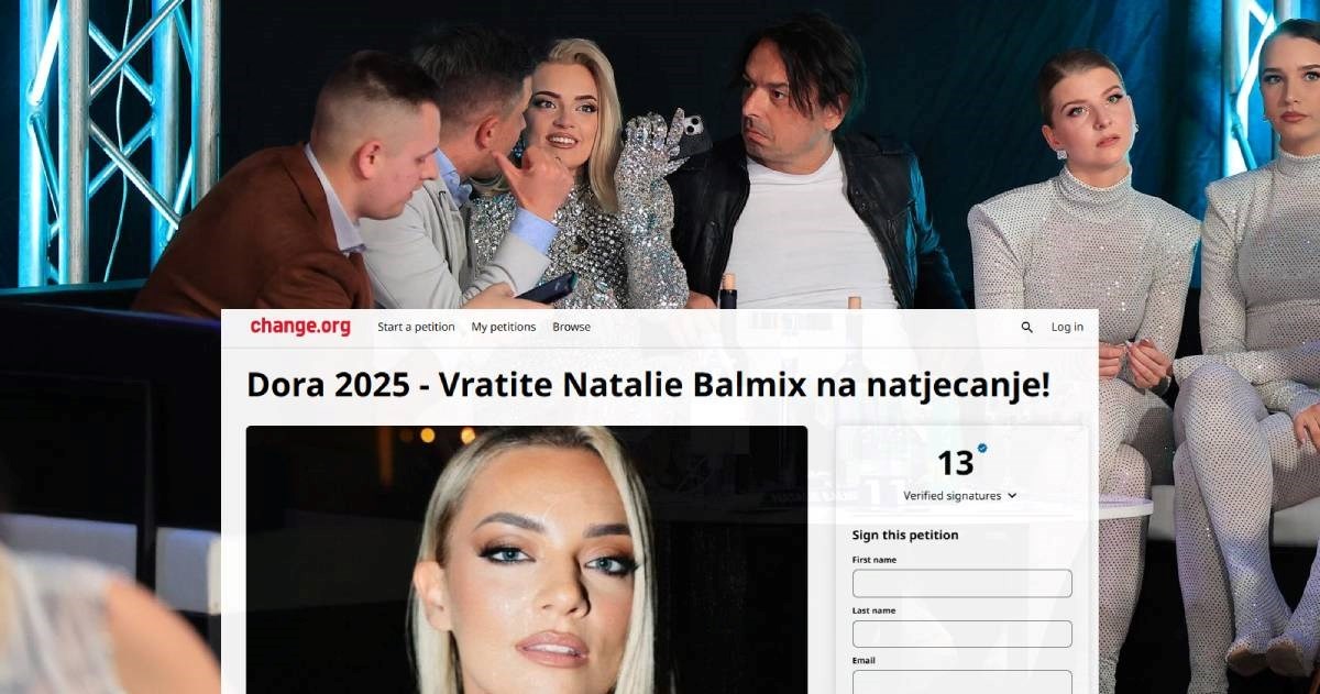 Krenule peticije da se Natalie Balmix vrati na Doru: "Druge pjesme su puno slabije"