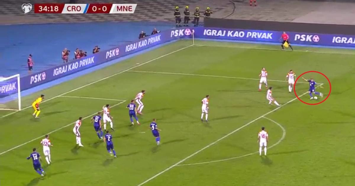 VIDEO Za Hrvatsku igra na neprirodnoj poziciji. Slabijom nogom zabio je golčinu