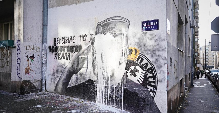 Izvjestitelji Vijeća Europe zatražili od Srbije da ukloni mural Ratka Mladića