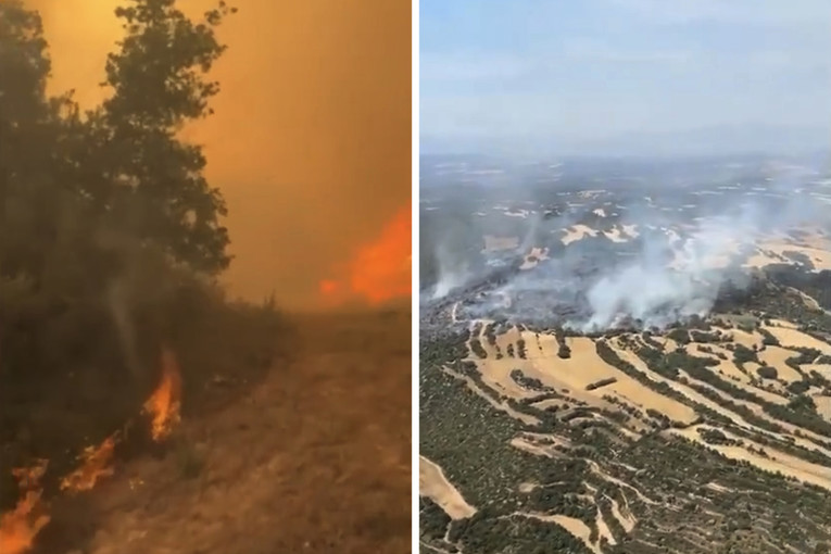 VIDEO Požar u Španjolskoj izvan kontrole. Evakuirane kuće, vatra zahvatila 330 hektara