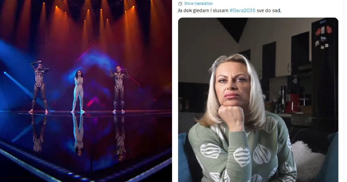 Jedan komentar najbolje opisuje ovogodišnju Doru 🥱