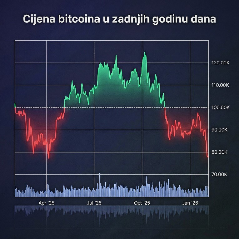 Bitcoin izbrisao sve dobitke od Trumpove pobjede na izborima