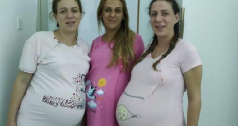 Tri sestre rodile četvero djece istoga dana u razmaku od pola sata