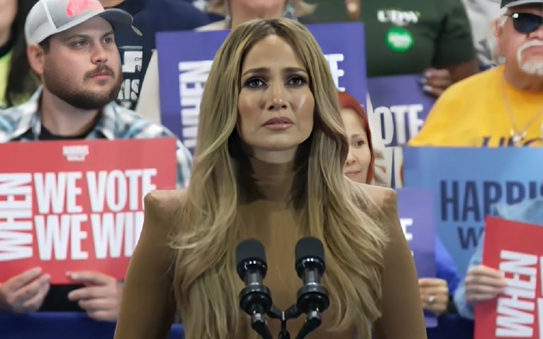 VIDEO Jennifer Lopez na skupu Harris spominjala Trumpa i jedva susprezala suze